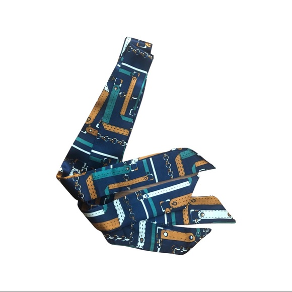 Twilly for bags, tie, hair, etc. 1 pair (2pcs) - Picture 2 of 4